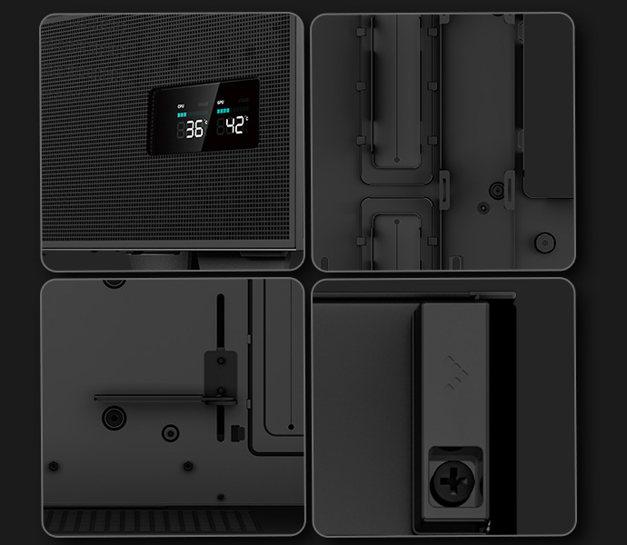 DeepCool CH560 DIGITAL ATX Airflow case